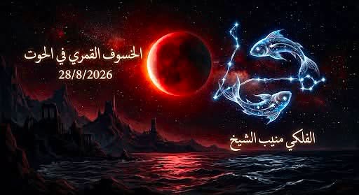 الخسوف القمري في برج الحوت مع الفلكي منيب الشيخ الخسوف القمري في برج الحوت مع الفلكي منيب الشيخ